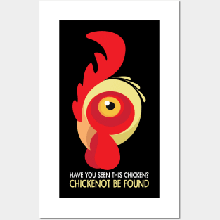 Have You Seen This Chicken? Chickenot Be Found Posters and Art